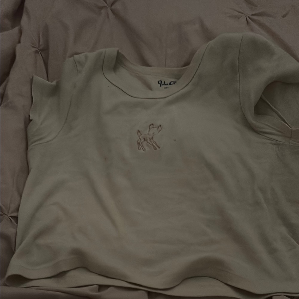Kids Olive Green Shirt